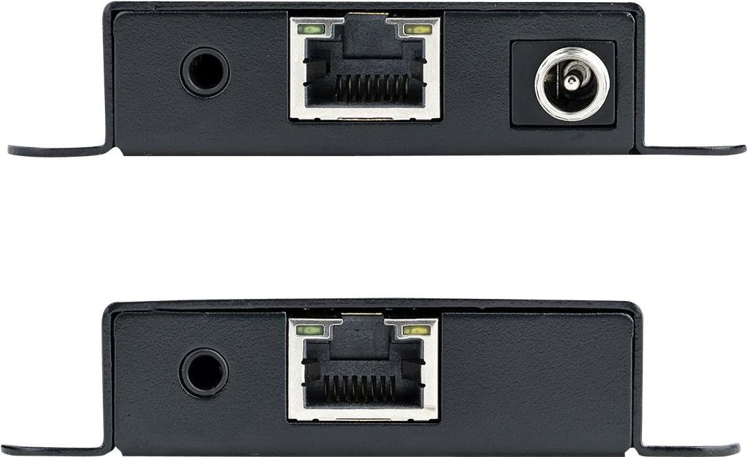 StarTech.com HDMI Ethernet Extender über CAT6/CAT5 - 4K 30Hz/40 m oder 1080p/70 m - HDMI over Ethernet/IP Extender - HDMI Lan Transmitter und Receiver Kit - HDMI Verlängerung - IR (EXTEND-HDMI-4K40C6P1) von Startech