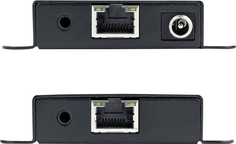 StarTech.com HDMI Ethernet Extender über CAT6/CAT5 - 4K 30Hz/40 m oder 1080p/70 m - HDMI over Ethernet/IP Extender - HDMI Lan Transmitter und Receiver Kit - HDMI Verlängerung - IR (EXTEND-HDMI-4K40C6P1) von Startech