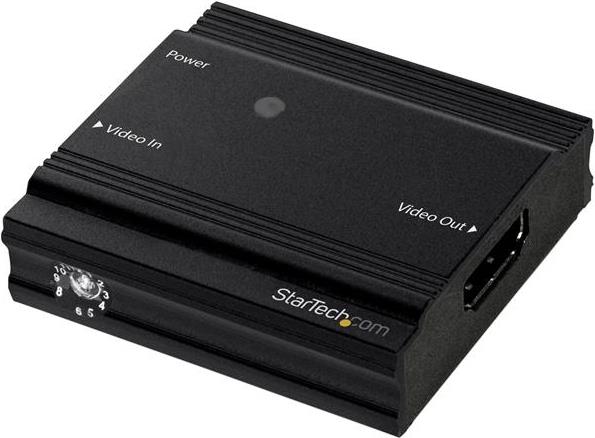 StarTech.com HDMI Signalverstärker - HDMI Extender - 4K 60Hz - Erweiterung für Video/Audio - HDMI - bis zu 35 m (HDBOOST4K) von Startech