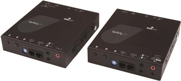 StarTech.com HDMI �ber IP Extender Kit - Video over IP Externeder mit Videowand unterst�tzung - HDMI Extender / Verl�ngerung - 4K - Video-, Audio-, Infrarot- und serielle Erweiterung - GigE - bis zu 100 m von Startech