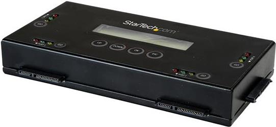 StarTech.com Hard Drive Eraser for 2.5 or 3.5 in. SATA Drives - 4-Bay - Festplattenlöscher - 2.5 / 3.5 - SATA 6Gb/s - Wechselstrom 100-240 V - Schwarz von Startech