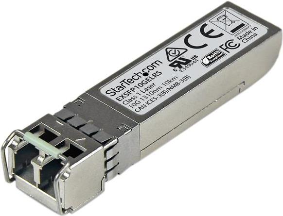 StarTech.com Juniper EX-SFP-10GE-LR kompatibel SFP+ - 10 Gigabit Fiber 10GBase-LR SFP+ Transceiver Modul - SM - 10km - 1310nm - SFP+-Transceiver-Modul (gleichwertig mit: Juniper EX-SFP-10GE-LR) - 10 Gigabit Ethernet - 10GBase-LR - LC Einzelmodus - 1310 nm (EXSFP10GELRS) von Startech