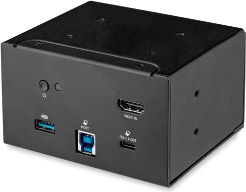 StarTech.com Laptop-Dockingmodul für Tischanschlussfeld- 4K HDMI - USB-C / USB-A - Boardroom Dockingstation- MOD4DOCKACPD - Docking Station - USB-C - HDMI - GigE - für P/N: BEZ4MOD, BOX4MODULE von Startech