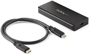 StarTech.com M2E1BRU31C M.2 NVMe PCIe SSD-Gehäuse (IP67 , robust, USB 3.1 Gen 2 (10 Gbit/s) USB-C) - Speichergehäuse - M.2 - M.2 Card - 10 Gbit/s - USB 3.2 (Gen 2) - Schwarz von Startech