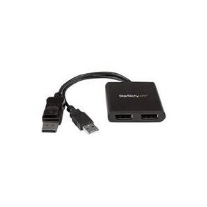 StarTech.com MST Hub DisplayPort to 2x DisplayPort - DP 1,2 to DP - Video-Verteiler - 2 x DisplayPort - Desktop (MSTDP122DP) von Startech