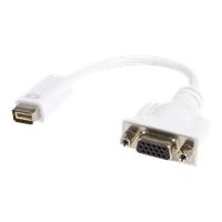 StarTech.com Mini DVI auf VGA Adapterkabel für Macbook und iMacs - Videoadapter - Mini-DVI (M) - HD-15 (W) - 20cm - weiß (MDVIVGAMF) von Startech