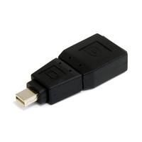 StarTech.com Mini DisplayPort auf DisplayPort Adapter / Konverter - St/Bu - DisplayPort-Adapter - DisplayPort (W) - Mini DisplayPort (M) - Schwarz - für P/N: DP2DVID2, DP2DVIS, DP2HDS (GCMDP2DPMF) von Startech