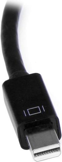 StarTech.com Mini DisplayPort auf HDMI 4k @ 30Hz Adapter für UltraBook- mDP 1,2 zu HDMI Konverter - Videokonverter - DisplayPort - Schwarz (MDP2HD4KS) von Startech
