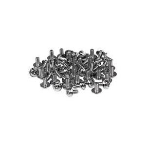 StarTech.com PC-Schrauben M3 x 1/4 - Langer Abstandshalter - 50er Packung - Schrauben-Kit - 6,3 mm (Packung mit 50) (SCREWM3) von Startech