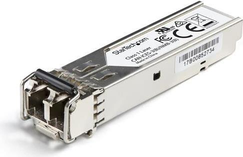 StarTech.com RX70KMSFPST Transceiver Modul (SFP Module, 1000Base-ZX Juniper kompatibel, Glasfaser, 1550nm, LC Single Mode mit DDM) - SFP (Mini-GBIC)-Transceiver-Modul (gleichwertig mit: Juniper RX-FXSM-SFP) - GigE - 1000Base-ZX - LC Single-Modus - bis zu (RX70KMSFPST) von Startech