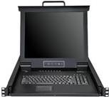 StarTech.com Rackmount KVM Console - 8 Ports with 43,20cm (17) LCD Monitor - KVM-Konsole mit KVM-Switch - 8 Anschlüsse - PS/2, USB - 43,2 cm (17) - Rack - einbaufähig - 1280 x 1024 - 250 cd/m² - 1000:1 - 5 ms - VGA - Schwarz - 1U (RKCONS1708K) von Startech