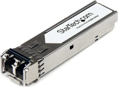 StarTech.com SFP-10GBASE-SR-ST Transceiver Modul (SFP+ Module, 10GBase-SR Cisco kompatibel, Glasfaser, 850nm, LC Multimode mit DDM) - SFP+-Transceiver-Modul - 10 GigE - 10GBase-SR - LC Multi-Mode - bis zu 300 m - 850 nm von Startech