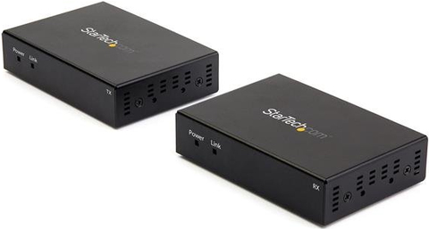 StarTech.com ST121HD20L HDMI Ethernet Extender (4K 60Hz, 100m, IR Steuerung, 4K Video über CAT6) - Video-/Audio-/Infrarot-Übertrager - HDMI - bis zu 140 m von Startech