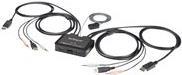 StarTech.com SV211DPUA4K USB DisplayPort KVM Switch (Unterstützt 3,5-mm-Audio, DisplayPort 1.2, USB-powered, OS-unabhängig) - KVM-/Audio-Switch - 2 x KVM/Audio - Desktop von Startech