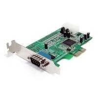 StarTech.com Seriell RS232 PCI Express Schnittstellenkarte mit 16550 UART - Low Profile - Serieller Adapter - PCIe Low Profile - RS-232 (PEX1S553LP) von Startech