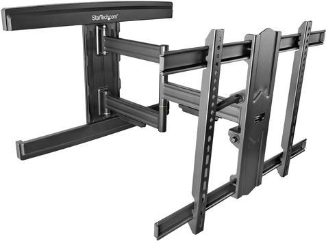 StarTech.com TV Wall Mount for up to 203,20cm (80) VESA Mount Displays - Low Profile Full Motion TV Mount - Heavy Duty Adjustable Articulating Arm - Wandhalterung für TV (vollbeweglicher einstellbarer Arm) - Stahl - Bildschirmgröße: 94-203 cm (37-80) - Montageschnittstelle: VESA von Startech