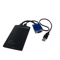 StarTech.com Tragbarer KVM Konsolen auf USB2.0 Laptop Adapter - KVM-Switch - PS/2, USB - 1 x KVM port(s) - 1 lokaler Benutzer - Desktop (NOTECONS01) von Startech