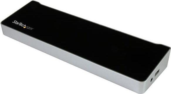 StarTech.com Triple-Video Docking Station for Laptops - USB3.0 - USB-Docking-Station - GigE (USB3DOCKH2DP) von Startech