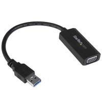 StarTech.com USB 3.0 VGA VIDEO ADAPTER USB 3.0 - VGA, 1920 x 1200px, 40 g (USB32VGAV) von Startech