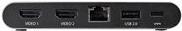 StarTech.com USB-C Multiport Adapter - 2 x 4K HDMI - Docking Station - USB-C - 2 x HDMI - GigE StarTech.com USB-C Multiport Adapter - 2 x 4K HDMI - Docking Station - USB-C - 2 x HDMI - GigE von Startech
