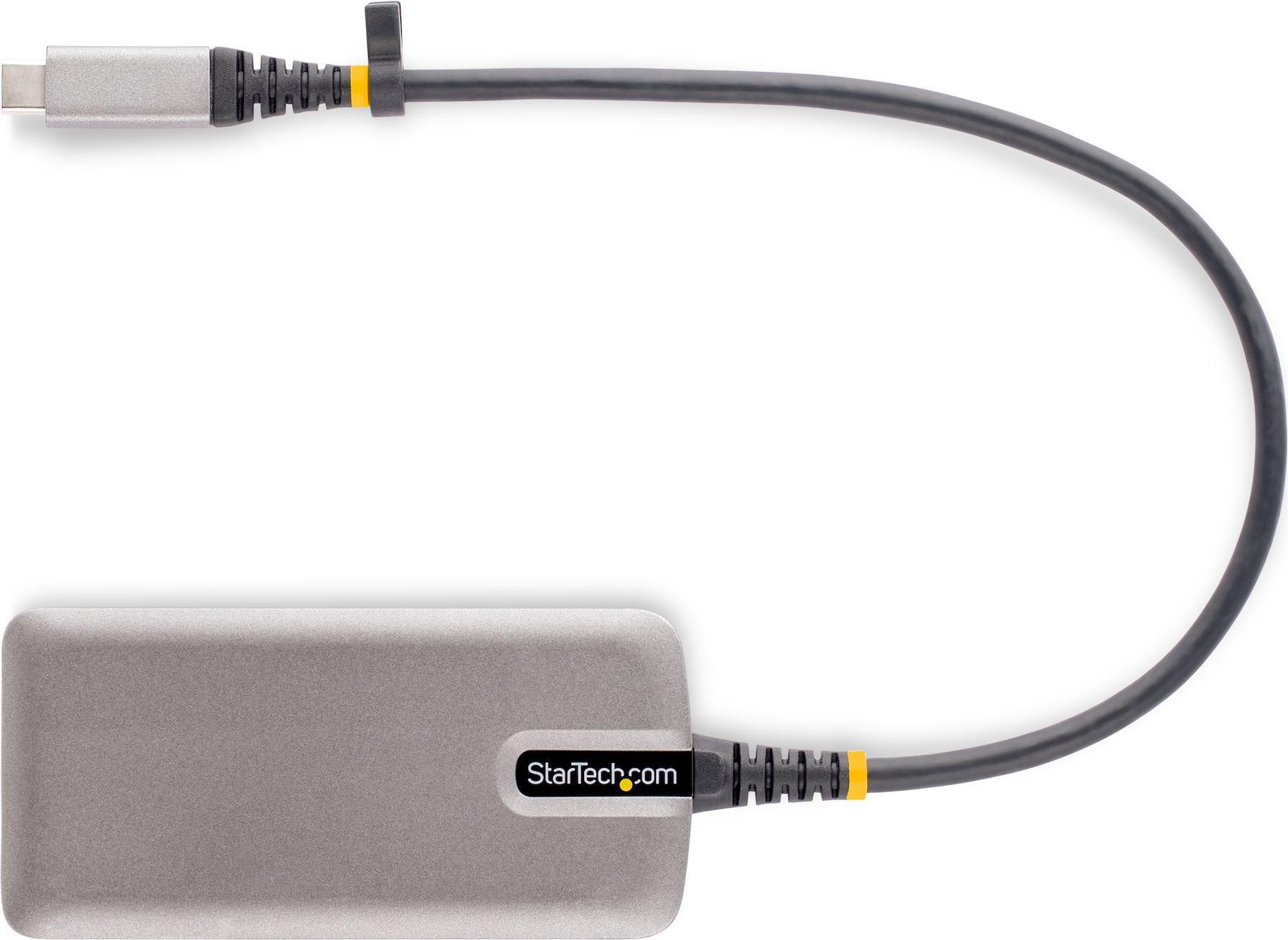 StarTech.com USB-C Multiport Adapter - 4K 60Hz HDMI - 3 Port USB Hub - 100W PD - Works with Chromebook-Laptop Dockingstation - Reiseadapter/Mini Dock - Windows/macOS/Chrome OS (104B-USBC-MULTIPORT) von Startech