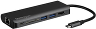 StarTech.com USB-C Multiport Adapter w/ SD Slot - PD - 4K HDMI GbE - USB-A - Docking Station - (USB-C / Thunderbolt 3) - GigE von Startech