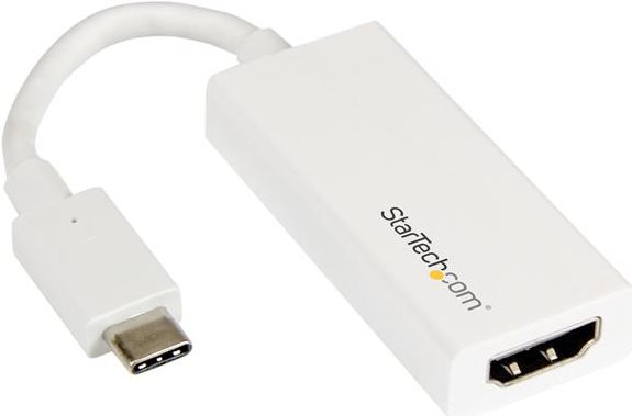 StarTech.com USB-C auf HDMI Adapter - Externer Videoadapter - USB Type-C - HDMI - weiß (CDP2HDW) von Startech