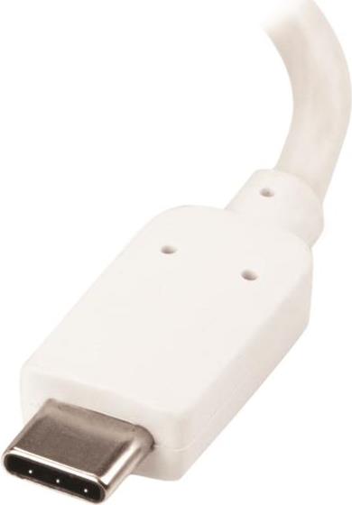 StarTech.com USB-C auf HDMI Adapter mit USB Stromversorgung - USB Typ C zu HDMI Konverter für Computer mit USB C - 4K 60Hz - Weiß - Externer Videoadapter - USB-C 3.1 / Thunderbolt 3 - HDMI - weiß von Startech