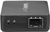StarTech.com USB C to Fiber Optic Converter - Open SFP - Netzwerkadapter - USB-C - 1000Base-LX/1000Base-SX x 1 - Schwarz von Startech