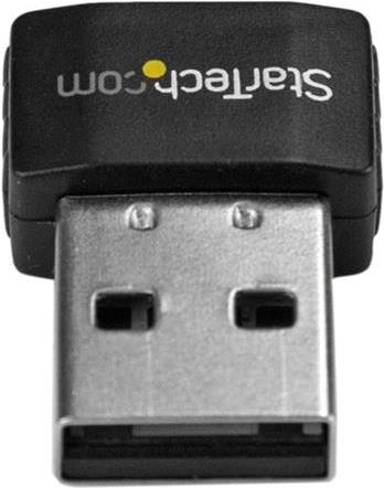 StarTech.com USB WiFi Adapter - AC600 - Dual-Band Nano Wireless Adapter - 1T1R 802,11ac Wi-Fi Adapter - 2,4GHz / 5GHz - Netzwerkadapter - USB2.0 - Wi-Fi 5 - Schwarz (USB433ACD1X1) StarTech.com USB WiFi Adapter - AC600 - Dual-Band Nano Wireless Adapter - 1T1R 802,11ac Wi-Fi Adapter - 2,4GHz / 5GHz - Netzwerkadapter - USB2.0 - Wi-Fi 5 - Schwarz (USB433ACD1X1) von Startech