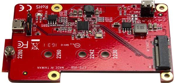 StarTech.com USB auf mSATA Konverter für Raspberry Pi und Entwicklungsboard - USB zu mini SATA Adapter für Raspberry Pi - Speicher-Controller - M.2 Card - USB 2.0 - Rot StarTech.com USB auf mSATA Konverter für Raspberry Pi und Entwicklungsboard - USB zu mini SATA Adapter für Raspberry Pi - Speicher-Controller - M.2 Card - USB 2.0 - Rot von Startech
