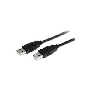 StarTech.com USB2.0 A-auf-A-Kabel - Stecker/Stecker - USB-Kabel - USB Typ A, 4-polig (M) - USB Typ A, 4-polig (M) - 1,0m (USB/USB2.0) - Schwarz (USB2AA1M) von Startech