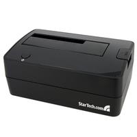 StarTech.com USB3.0 auf 2,5/3.5 SATA Festplatten Dockingstation - Speicher-Controller - 6,4 cm, 8,9 cm (2.5, 3.5) - SATA 3Gb/s - 300MBps - USB3.0 - Schwarz (SATDOCKU3S) von Startech