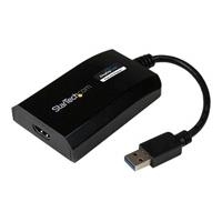 StarTech.com USB3.0 to HDMI External Video Card - Externer Videoadapter - SuperSpeed USB3.0 - HDMI - Schwarz (USB32HDPRO) von Startech