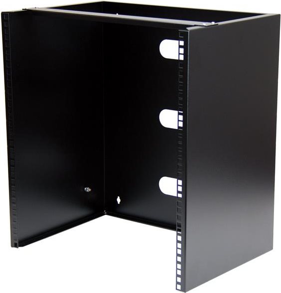 StarTech.com Wall-Mount Bracket for Shallow Rack-Mount Equipment - Solid Steel - 12U - Wandbefestigung - Schwarz - 12U StarTech.com Wall-Mount Bracket for Shallow Rack-Mount Equipment - Solid Steel - 12U - Wandbefestigung - Schwarz - 12U von Startech