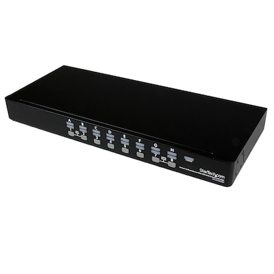 Startech 16 Port 1HE USB VGA KVM Switch mit OSD KVM Switch von Startech