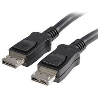 Startech Displayport 1.2 Kabel 0,5m DP zu DP St./St. mit Verriegelung 4K schwarz von Startech