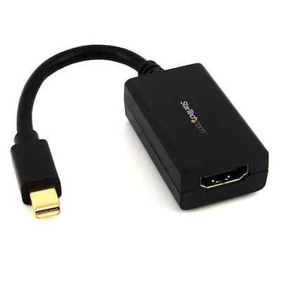 Startech Displayport Adapter 0,13m mini DP zu HDMI passiv St./Bu. schwarz von Startech