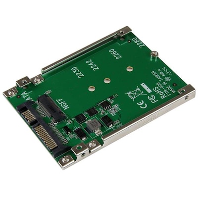 Startech M.2 SSD auf 2.5 Zoll SATA Adapter/ Konverter von Startech