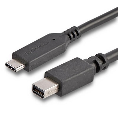 Startech USB-C zu Mini Displayport Kabel 1,8m St./St. schwarz von Startech