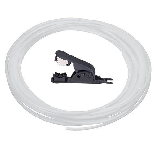 3D Drucker PTFE Schlauch 10M, 3D Drucker Zubehör mit Cutter, PTFE Schlauch 2.5 mm ID × 4 mm OD, für Direktantrieb Extruder 3D Drucker 3D Drucker PTFE Schlauch 10M, 3D Drucker Zubehör mit Cutter, PTFE Schlauch 2.5 mm ID × 4 mm OD, für Direktantrieb Extruder 3D Drucker von Starward