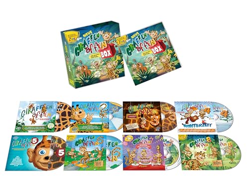 Die neue Giraffenaffen Box (Ltd. 8CD Box) von Starwatch Entertainment (Universal Music)