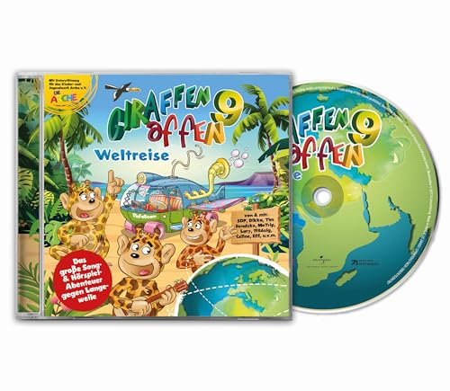 Giraffenaffen 9 - Weltreise (das große Song- & Hörspiel-Abenteuer gegen Langeweile) / (CD) von Starwatch Entertainment (Universal Music)