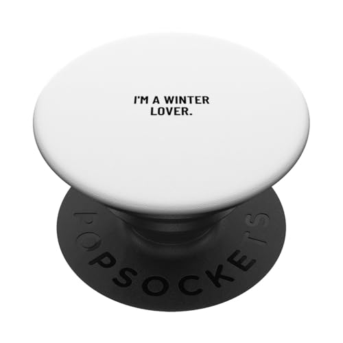 Ich bin ein Winterliebhaber. PopSockets Klebender PopGrip Ich bin ein Winterliebhaber. PopSockets Klebender PopGrip von Statement Blend