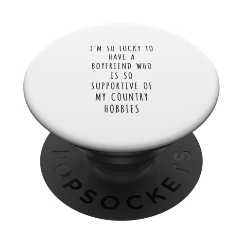 Ich bin so glücklich, einen Freund zu haben, der so unterstützt... PopSockets Klebender PopGrip Ich bin so glücklich, einen Freund zu haben, der so unterstützt... PopSockets Klebender PopGrip von Statement Blend