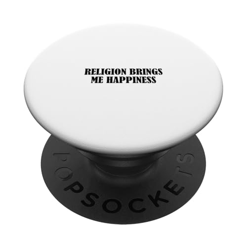 Religion bringt mir Glück PopSockets Klebender PopGrip von Statement Blend