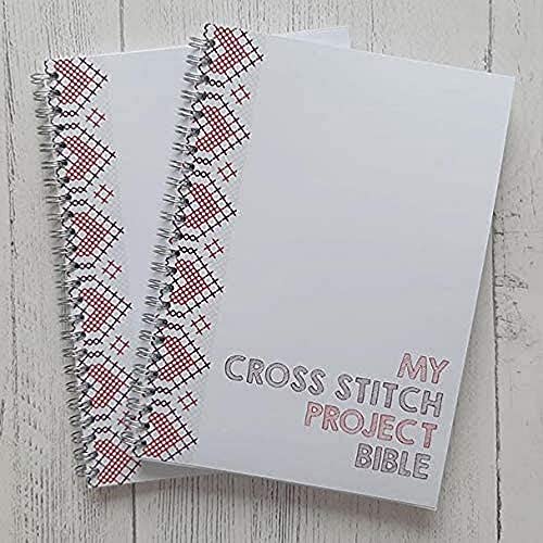 Stationery Geek My Cross Stitch Project Bibel – A4 – Legasthenie-freundliche Ausgabe von Stationery Geek