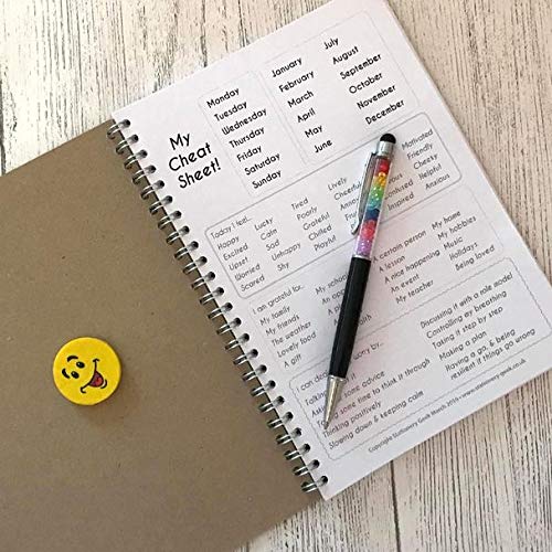 Stationery Geek My Feelings Tagebuch – Kinder – A4 von Stationery Geek
