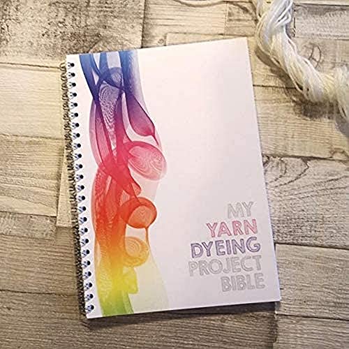 Stationery Geek My Yarn Dyeing Project Bibel – A5 – Legasthenie freundliche Edition von Stationery Geek