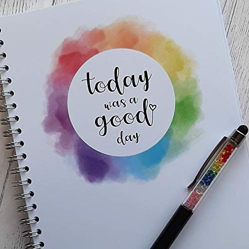 Stationery Geek Today was a Good Day Because (Dankbarkeits-Tagebuch) – A4 – Legasthenie-freundliche Ausgabe von Stationery Geek